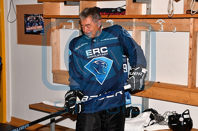 Fantraining mit Co-Trainer Tim Regan (ERC Ingolstadt), Vinschgau Cup, 24.08.2019