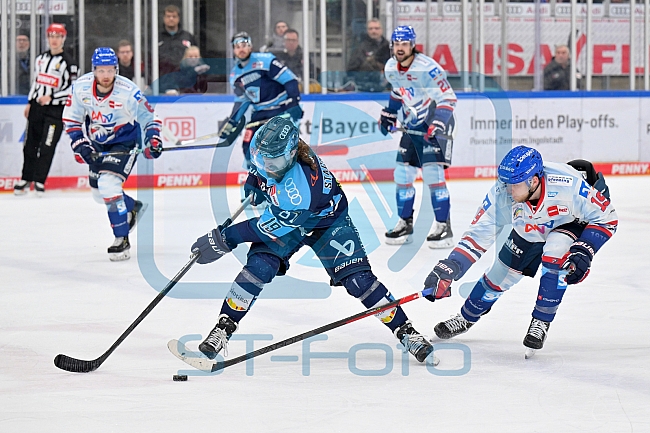 Eishockey, Herren, DEL, Saison 2022-2023, Playoff-Halbfinale - Spiel 3, ERC Ingolstadt - Adler Mannheim, 04.04.2023