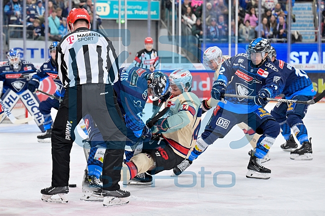 Eishockey, Herren, DEL, Saison 2024-2025, Playoffs Viertelfinale, Spiel 1, ERC Ingolstadt - Nürnberg Ice Tigers, 16.03.2025