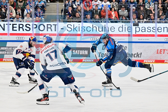 Eishockey, Herren, DEL, Saison 2025-2026, Playoffs, Viertelfinale, Spiel 2, ERC Ingolstadt - EHC Red Bull München, 27.03.2026