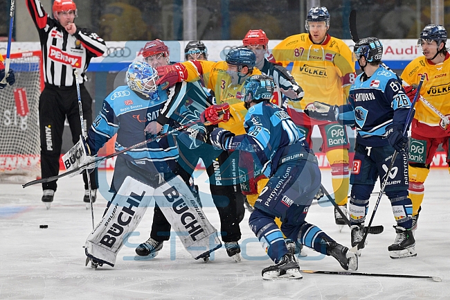 Eishockey, Herren, DEL, Saison 2022-2023, Playoff-Viertelfinale - Spiel 3, ERC Ingolstadt - Düsseldorfer EG, 19.03.2023
