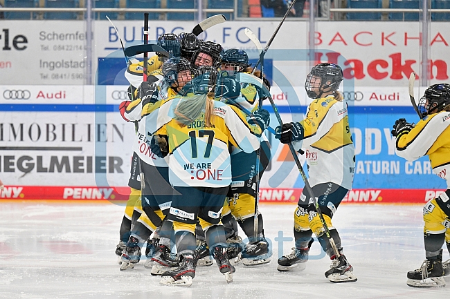 Eishockey, Frauen, DFEL, Halbfinale, Saison 2022-2023, ERC Ingolstadt - Mad Dogs Mannheim, 25.02.2023