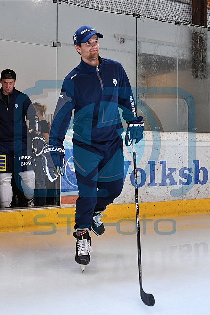 Fantraining mit Co-Trainer Tim Regan (ERC Ingolstadt), Vinschgau Cup, 24.08.2019
