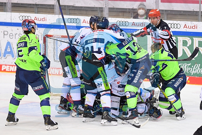 Eishockey, Herren, DEL, Saison 2020-2021, ERC Ingolstadt - Straubing Tigers, 10.02.2021