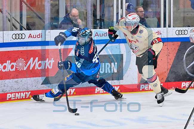 Eishockey, Herren, DEL, Saison 2024-2025, Playoffs Viertelfinale, Spiel 1, ERC Ingolstadt - Nürnberg Ice Tigers, 16.03.2025