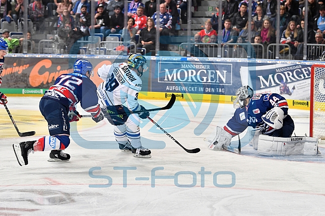 Adler Mannheim vs ERC Ingolstadt, Eishockey, DEL, Deutsche Eishockey Liga, Playoffs, Spiel 2, 16.03.2018