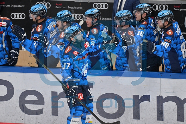 Eishockey, Herren, DEL, Saison 2025-2026, Playoffs Halbfinale, Spiel 5, ERC Ingolstadt - EHC Red Bull München, 25.09.2025