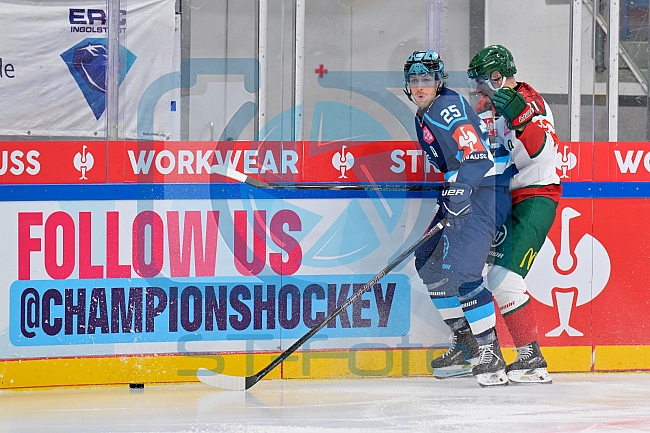 Hockey, Mens, CHL, Season 2025-2026, Quarter-Finals, ERC Ingolstadt - Frölunda Gothenburg, 02.12.2025