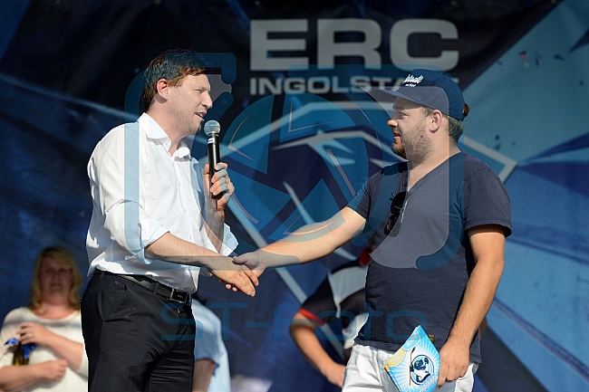 ERC Ingolstadt Saisoneroeffnungsfeier, DEL, Deutsche Eishockey Liga, 08.08.2015