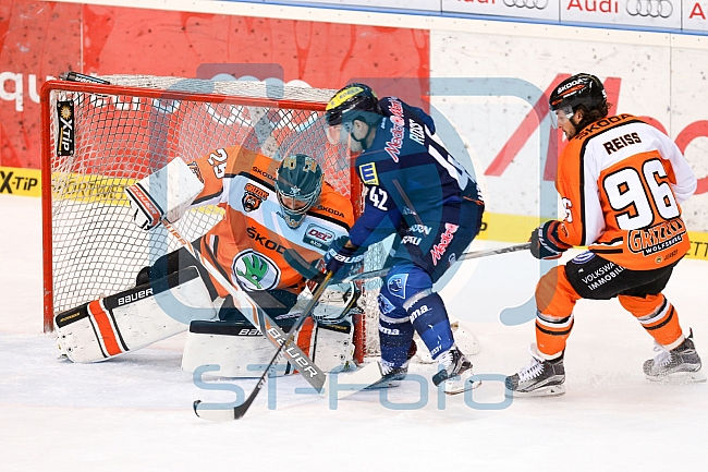 ERC Ingolstadt  - Grizzlys Wolfsburg, Eishockey, DEL, Deutsche Eishockey Liga, Spieltag 42, 31.01.2016