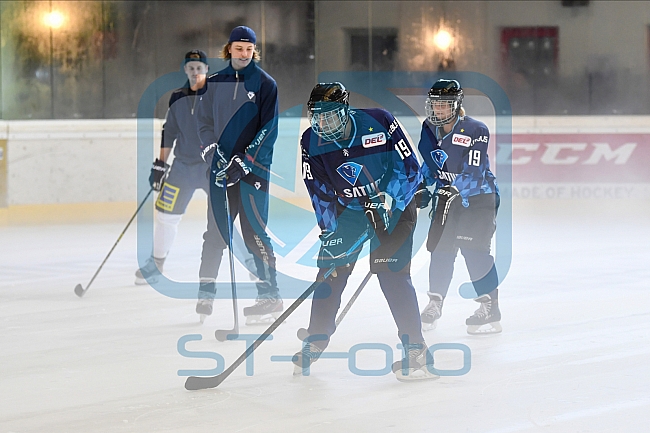 Fantraining mit Co-Trainer Tim Regan (ERC Ingolstadt), Vinschgau Cup, 24.08.2019