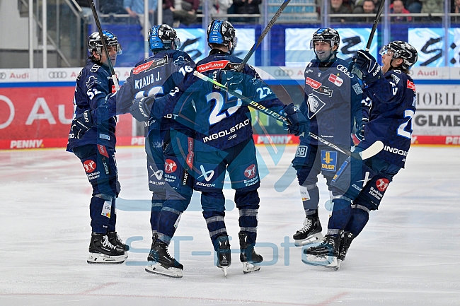 Eishockey, Herren, DEL, Saison 2024-2025, Playoffs Viertelfinale, Spiel 5, ERC Ingolstadt - Nürnberg Ice Tigers, 26.03.2025