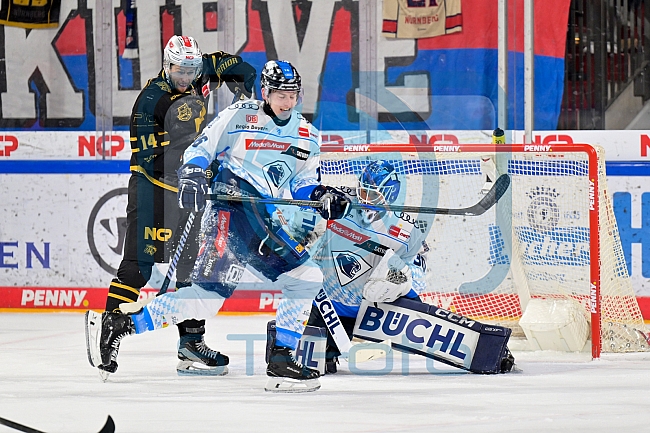 Eishockey, Herren, DEL, Saison 2024-2025, Playoffs Viertelfinale, Spiel 1, Nürnberg Ice Tigers - ERC Ingolstadt, 18.03.2025