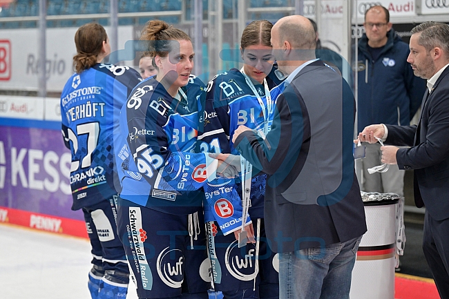 Eishockey, Frauen, DFEL, Playoffs, Finale, Spiel 3, Saison 2023-2024, ERC Ingolstadt - ECDC Memmingen Indians, 23.03.2024