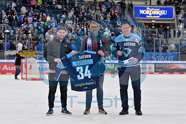 Eishockey, Herren, DEL, Saison 2022-2023, Playoff-Halbfinale - Spiel 3, ERC Ingolstadt - Adler Mannheim, 04.04.2023