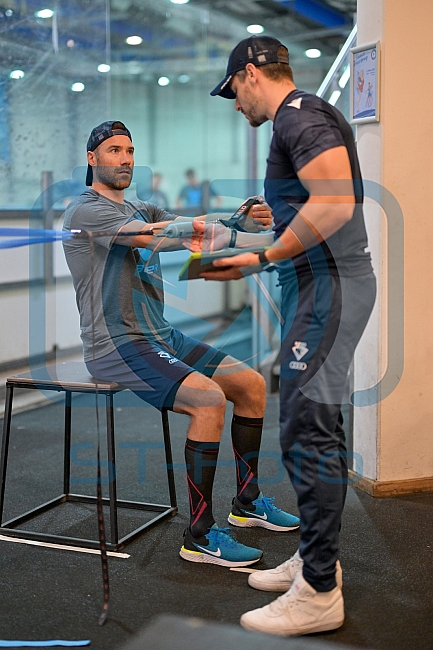 Eishockey, Herren, DEL, Saison 2023-2024, Vorbereitung, ERC Ingolstadt - Leistungstest, 05.08.2023