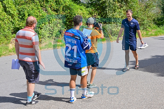 Eishockey, Herren, DEL, Saison 2023-2024, Vinschgau Cup, ERC Ingolstadt - Making-of MediaMarkt & Saturn Videos, 24.08.2023