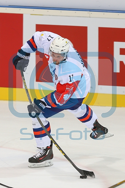 INGOLSTADT, GERMANY - SEPTEMBER 03:  Champions Hockey League ERC Ingolstadt vs Vaxjo Lakers am September 3, 2015 in Ingolstadt, Germany. 