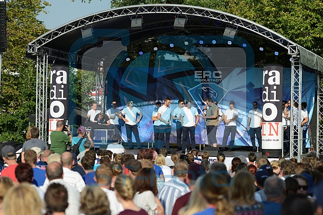 ERC Ingolstadt Saisoneroeffnungsfeier, DEL, Deutsche Eishockey Liga, 08.08.2015