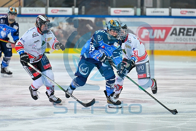 Eishockey, Frauen, DFEL, Saison 2023-2024, ERC Ingolstadt - ECDC Memmingen Indians, 21.01.2024