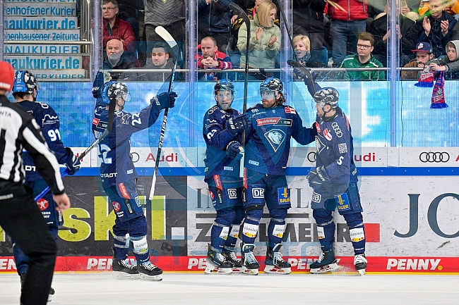 Eishockey, Herren, DEL, Saison 2024-2025, Playoffs Viertelfinale, Spiel 5, ERC Ingolstadt - Nürnberg Ice Tigers, 26.03.2025