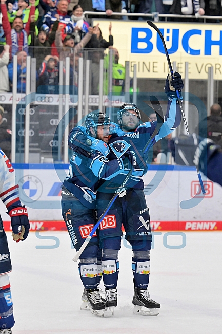 Eishockey, Herren, DEL, Saison 2022-2023, Playoff-Halbfinale - Spiel 5, ERC Ingolstadt - Adler Mannheim, 08.04.2023