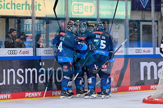 Eishockey, Herren, DEL, Saison 2024-2025, Playoffs Viertelfinale, Spiel 1, ERC Ingolstadt - Nürnberg Ice Tigers, 16.03.2025