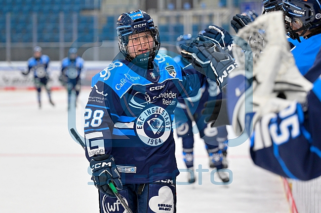 Eishockey, Frauen, EWHL Euro Cup, Saison 2025-2026, Spiel um Platz 3, ERC Ingolstadt - Eisbären Juniors Berlin Frauen, 19.10.2025
