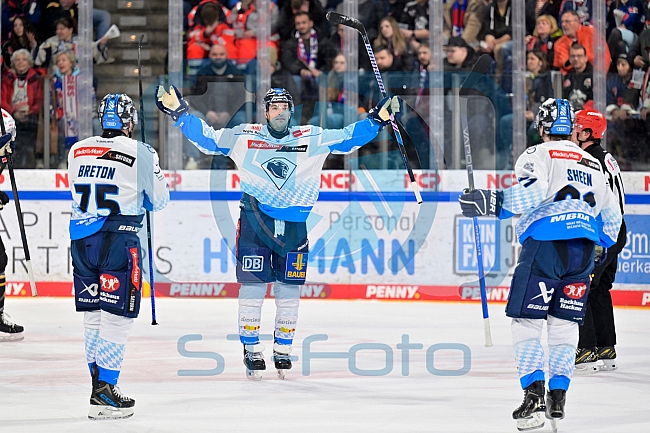 Eishockey, Herren, DEL, Saison 2024-2025, Playoffs Viertelfinale, Spiel 1, Nürnberg Ice Tigers - ERC Ingolstadt, 18.03.2025