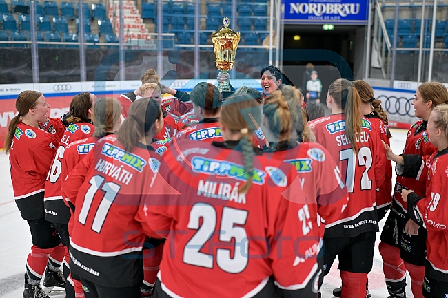 Eishockey, Frauen, EWHL Euro Cup, Saison 2025-2026, Finale, HK Budapest - ECDC Memmingen Indians, 19.10.2025