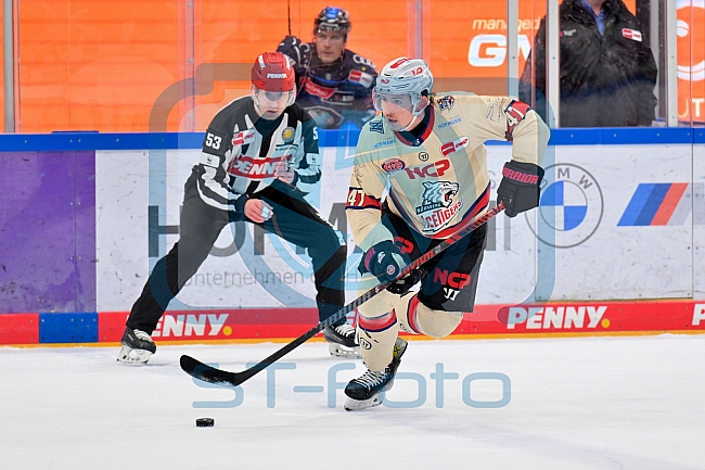 Eishockey, Herren, DEL, Saison 2024-2025, Playoffs Viertelfinale, Spiel 3, ERC Ingolstadt - Nürnberg Ice Tigers, 21.03.2025