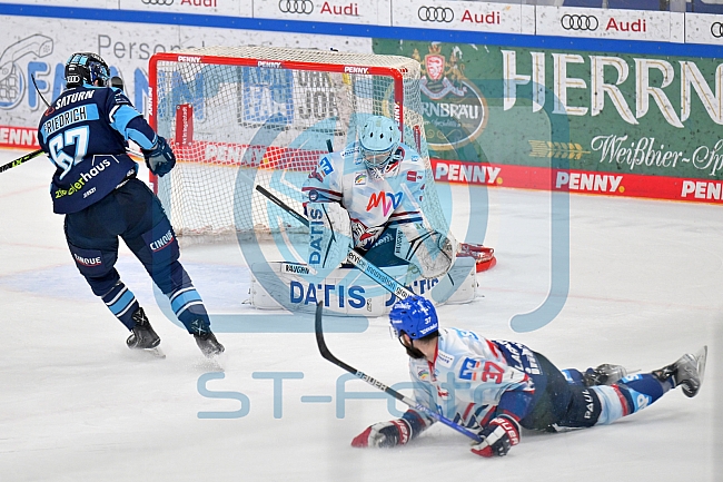 Eishockey, Herren, DEL, Saison 2022-2023, Playoff-Halbfinale - Spiel 1, ERC Ingolstadt - Adler Mannheim, 31.03.2023
