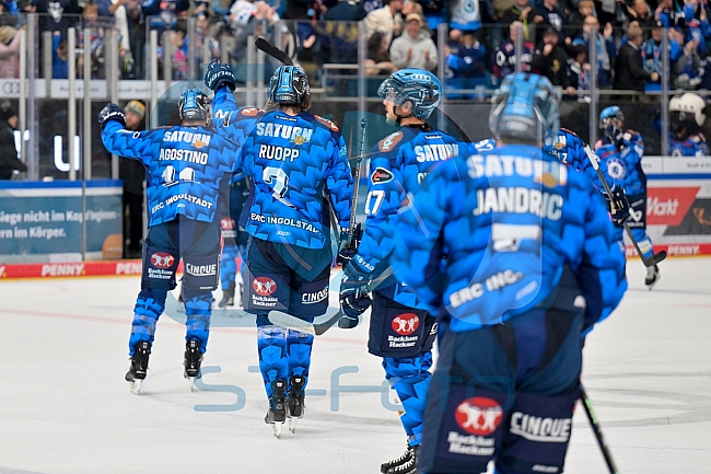 Eishockey, Herren, DEL, Saison 2025-2026, Spiel 7, ERC Ingolstadt - Straubing Tigers, 03.10.2025