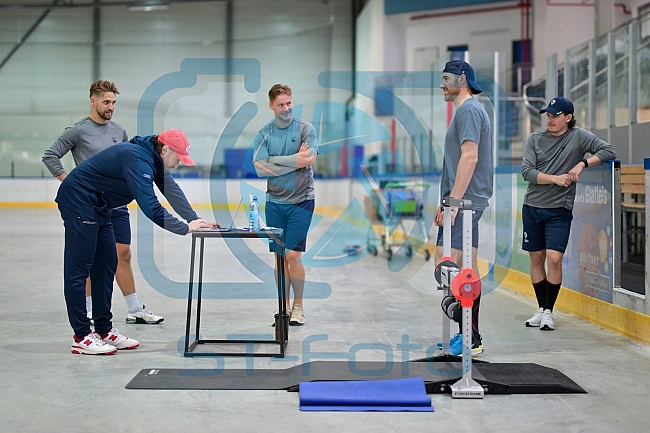 Eishockey, Herren, DEL, Saison 2023-2024, Vorbereitung, ERC Ingolstadt - Leistungstest, 05.08.2023
