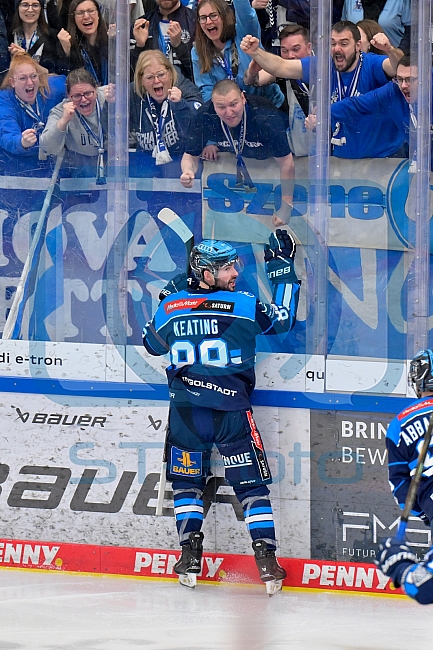 Eishockey, Herren, DEL, Saison 2025-2026, Playoffs, Viertelfinale, Spiel 2, ERC Ingolstadt - EHC Red Bull München, 27.03.2026