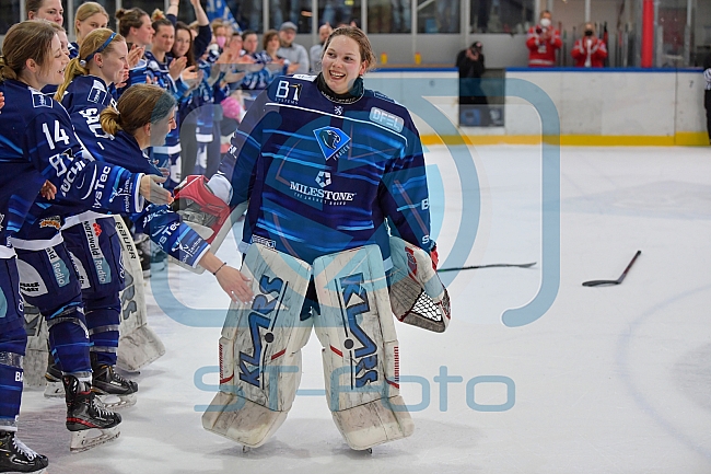 Eishockey, Frauen, DFEL, Playoffs Finale Spiel 4, Saison 2021-2022, ERC Ingolstadt - ECDC Memmingen Indians, 20.03.2022