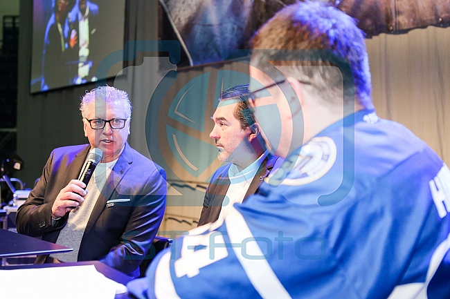 Abschlussfeier der Saison 2017 / 2018 in der Spielstaette des ERC Saturn Arena