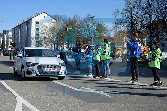 Playoffs, Eishockey, Herren, DEL, Saison 2020-2021, ERC Ingolstadt - EHC Red Bull München, 22.04.2021