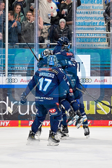 Eishockey, Herren, DEL, Saison 2024-2025, Playoffs Halbfinale, Spiel 5, ERC Ingolstadt - Kölner Haie, 11.04.2025