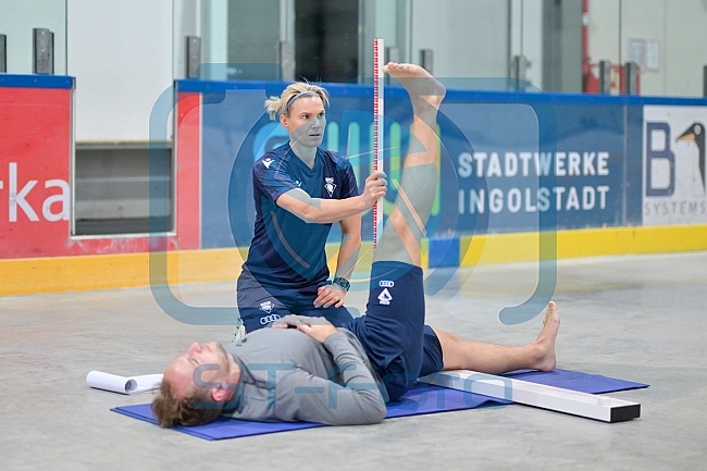 Eishockey, Herren, DEL, Saison 2023-2024, Vorbereitung, ERC Ingolstadt - Leistungstest, 05.08.2023