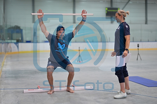 Eishockey, Herren, DEL, Saison 2023-2024, Vorbereitung, ERC Ingolstadt - Leistungstest, 05.08.2023