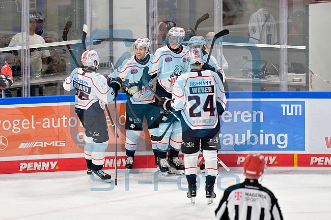 Eishockey, Herren, DEL, Saison 2025-2026, Gäubodenvolksfest-Cup 2025, Spiel 1, Nürnberg Ice Tigers - ERC Ingolstadt, 15.08.2025