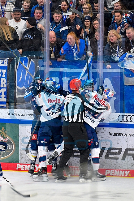 Eishockey, Herren, DEL, Saison 2025-2026, Playoffs, Viertelfinale, Spiel 2, ERC Ingolstadt - EHC Red Bull München, 27.03.2026