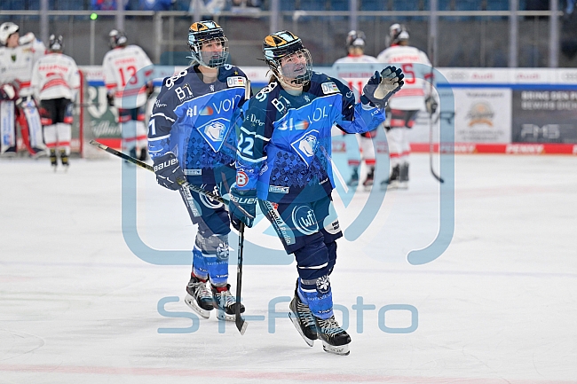 Eishockey, Frauen, DFEL, Playoffs, Finale, Spiel 1, Saison 2023-2024, ERC Ingolstadt - ECDC Memmingen Indians, 16.03.2024