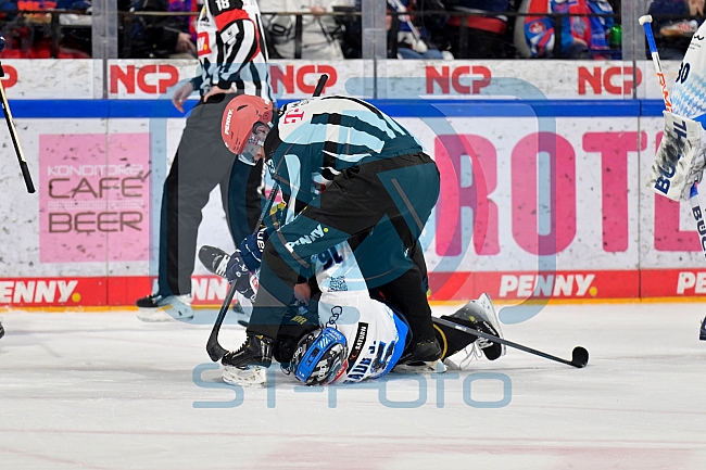 Eishockey, Herren, DEL, Saison 2024-2025, Playoffs Viertelfinale, Spiel 1, Nürnberg Ice Tigers - ERC Ingolstadt, 18.03.2025