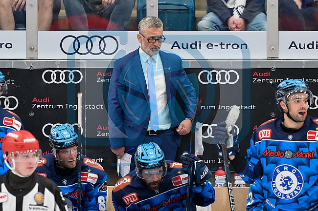 Eishockey, Herren, DEL, Saison 2025-2026, Playoffs Halbfinale, Spiel 3, ERC Ingolstadt - Grizzlys Wolfsburg, 19.09.2025