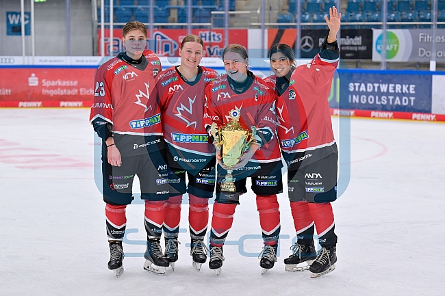 Eishockey, Frauen, EWHL Euro Cup, Saison 2025-2026, Finale, HK Budapest - ECDC Memmingen Indians, 19.10.2025