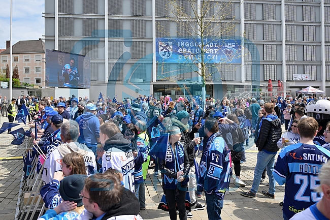 Eishockey, Herren, DEL, Saison 2022-2023, ERC Ingolstadt - Saisonabschlussfeier, 29.04.2023
