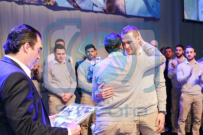 Abschlussfeier der Saison 2017 / 2018 in der Spielstaette des ERC Saturn Arena