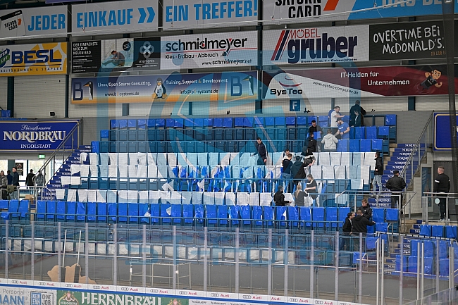 Eishockey, Herren, DEL, Saison 2022-2023, Playoff-Halbfinale - Spiel 1, ERC Ingolstadt - Adler Mannheim, 31.03.2023